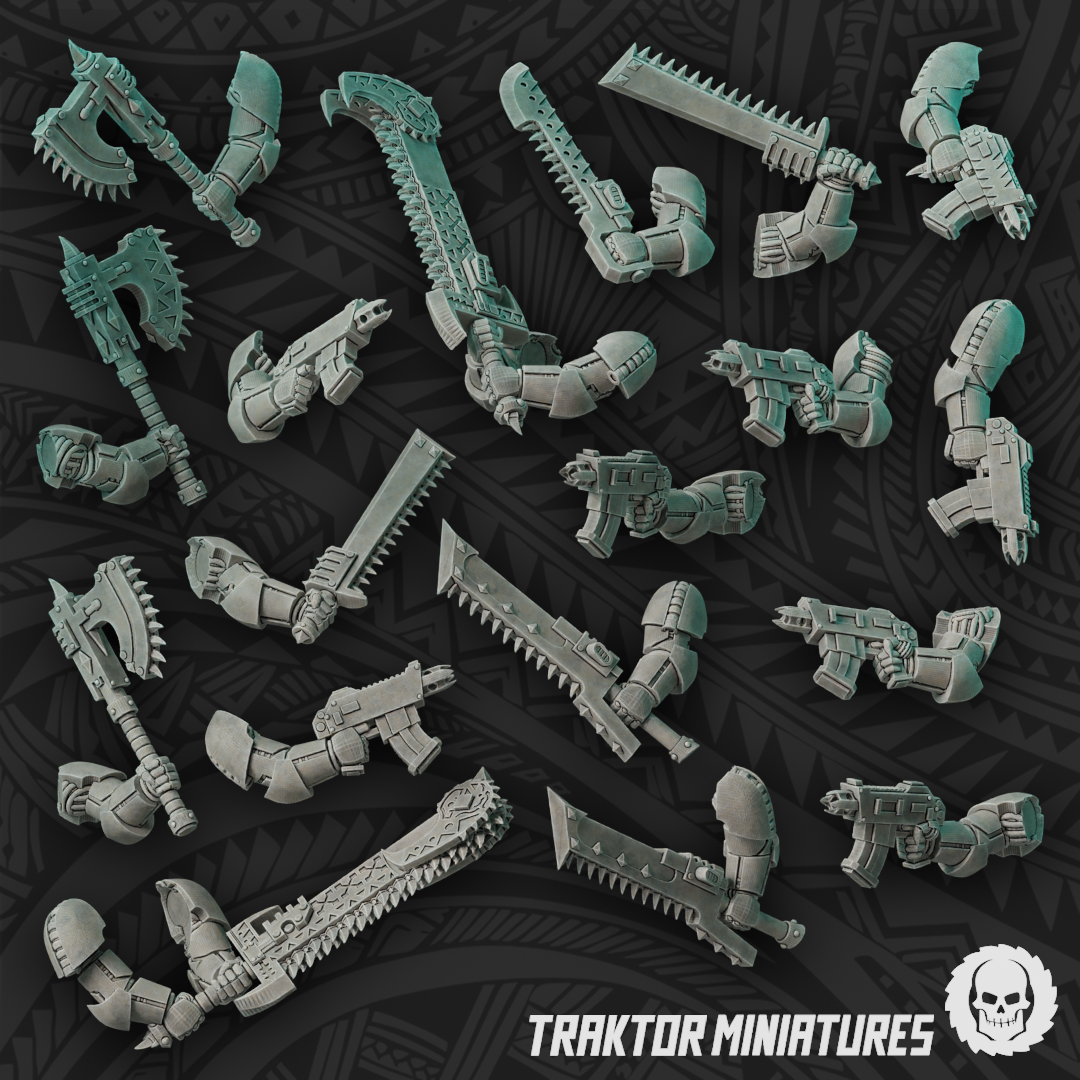Void Shark Striker Weapons